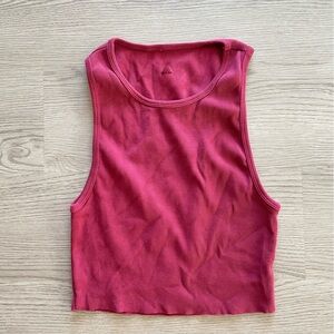 Vitality Basis Rib Tank Top- Sangria Wine Red Ladies Women’s Size M